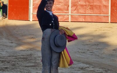 1 oreille avec le seul novillo Pour Victor CERRATO au festival de Calera y Chozas